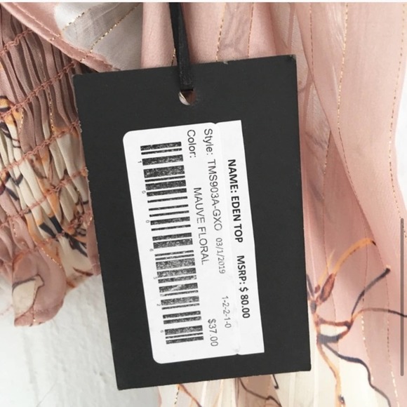 Floral Crop‎ Top - Picture 3 of 5